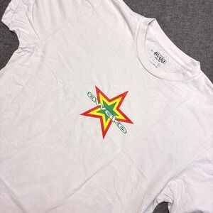 Awake NY Star Graphic T-Shirt Mens XL White Short Sleeve Cotton